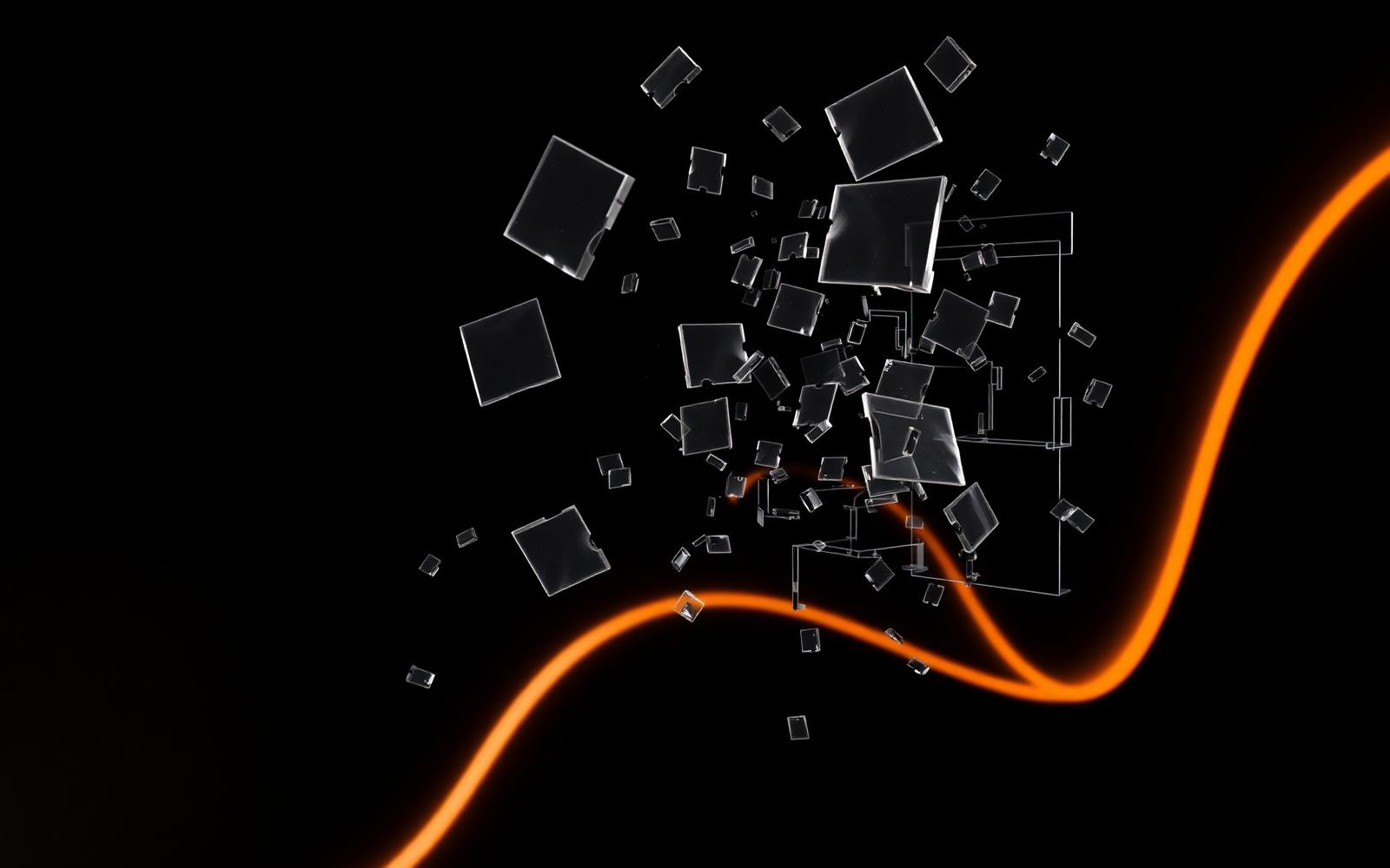 Editorial cover showing a fractured website wireframe reassembling into a clean grid, orange accents.
